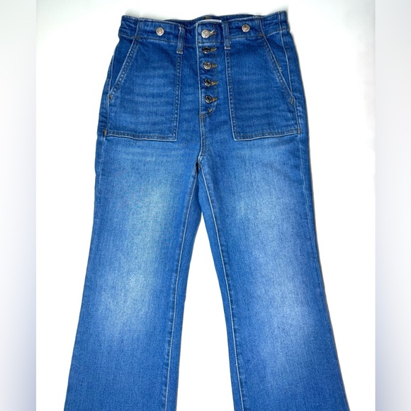LOFT Women's The Slim Flare Jeans Size- 25 - Picture 2 of 10